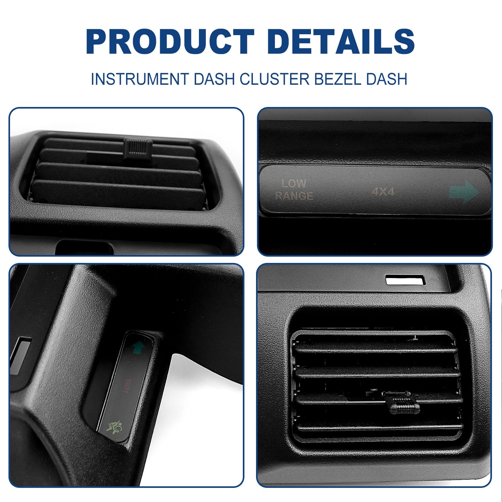 Amazon.com: Instrument Dash Cluster Bezel Diesel Dash Panel Trim